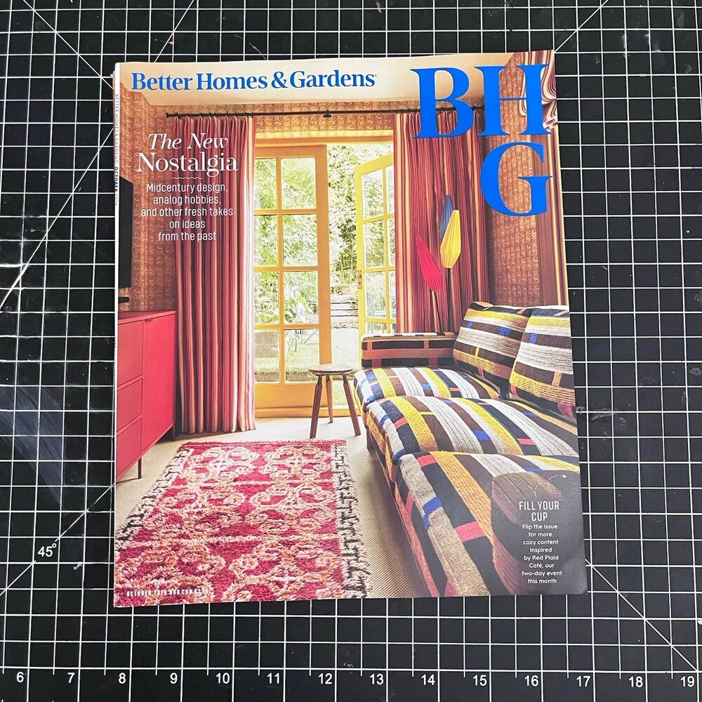 Better Homes & Gardens Magazine October 2026: The New Nostalgia -NEW-